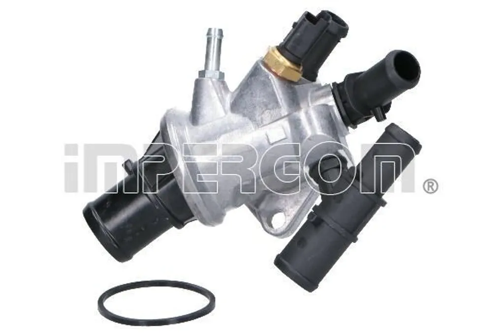 Boîtier de sortie d'eau avec thermostat pour moteur Fiat Bravo II 198