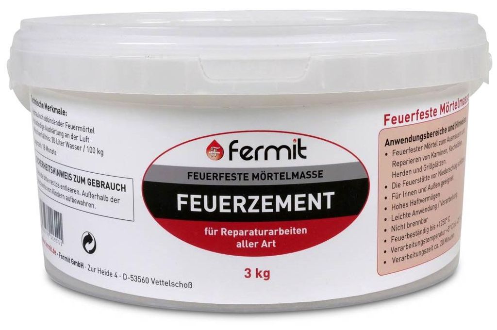 Fermit 11311 Feuerzement Eimer 3kg Eimer Produktbild 