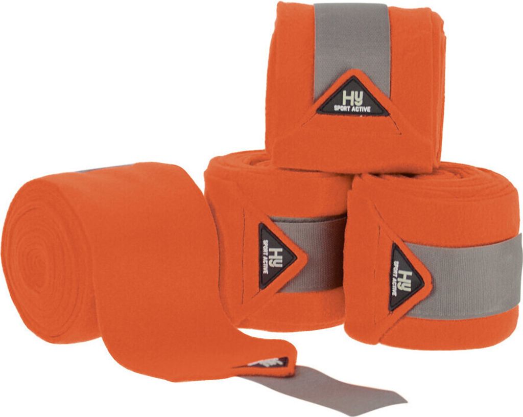 Hy Sport Active - Pferdebandagen "Luxury" 4er-Pack BZ4142 (Cob/Full) (Terracotta)