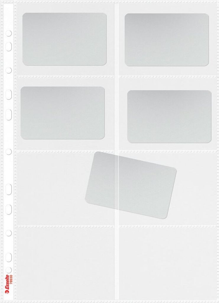 Esselte Multiperforé. Renforcé Pp A4 105 microns-couverture Image du produit 