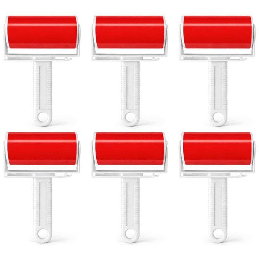 6 Fusselroller Abwaschbar Kleiderbürste Fusselbürste Produktbild 