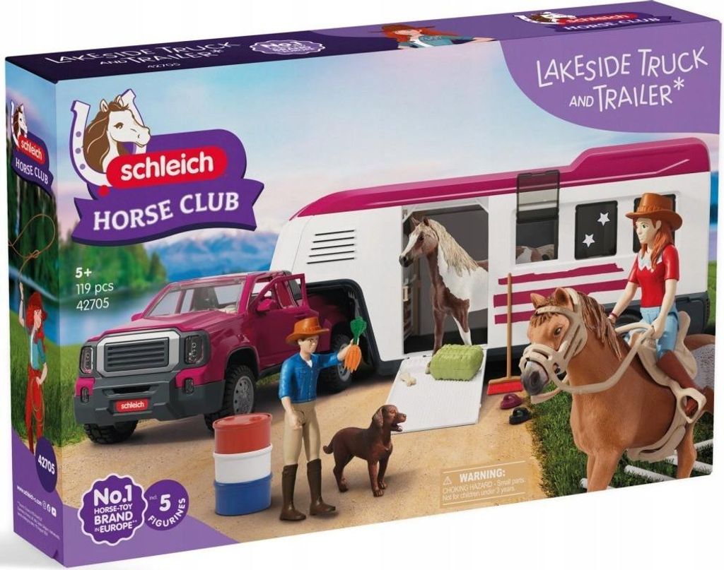 Schleich Lakeside Truck mit Anhänger
