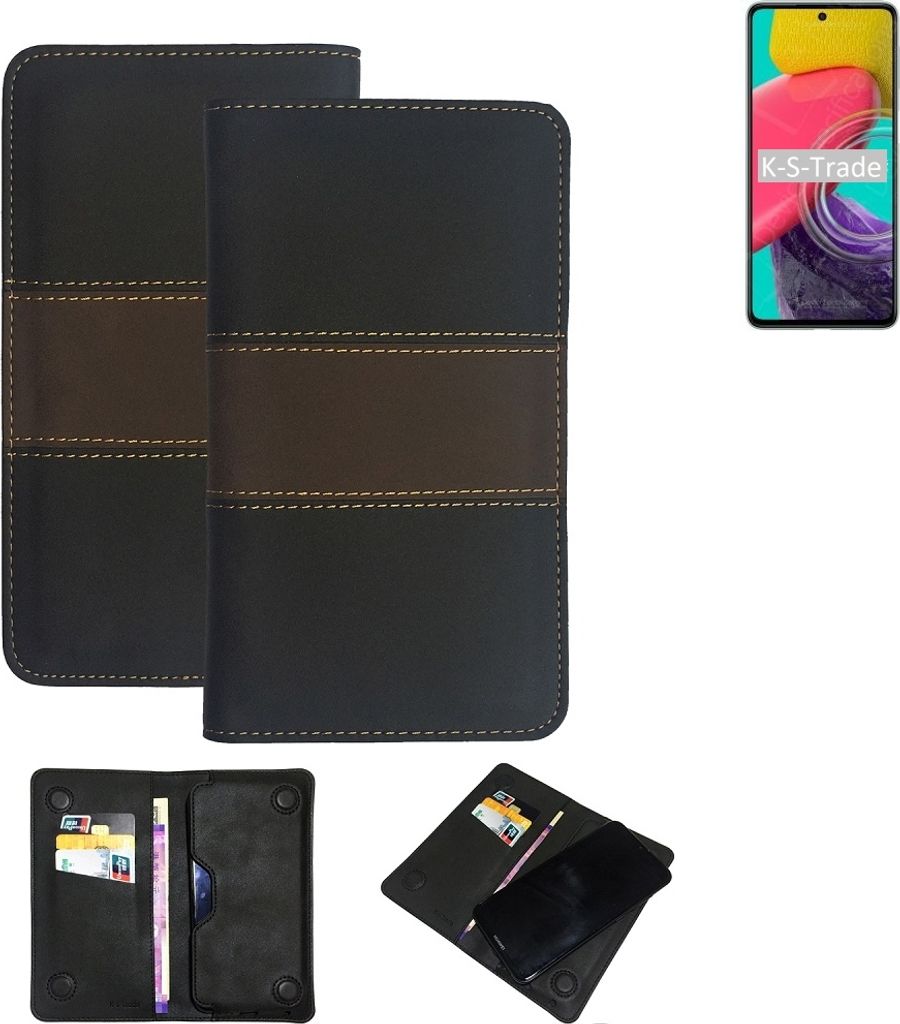 K-S-Trade Hülle Handyhülle kompatibel mit Samsung Galaxy Quantum 3 Schutzhülle Walletcase Bookstyle Tasche Schutz Case Handytasche Wallet Cover