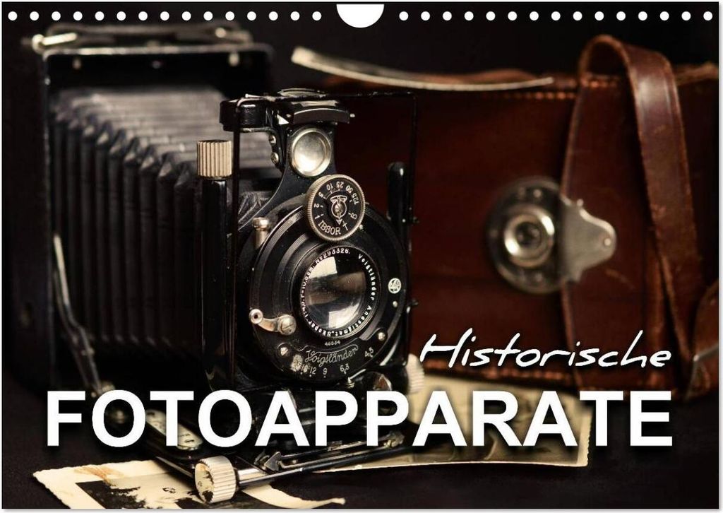 Historische Fotoapparate (Wandkalender 2026 DIN A4 quer), CALVENDO Monatskalender