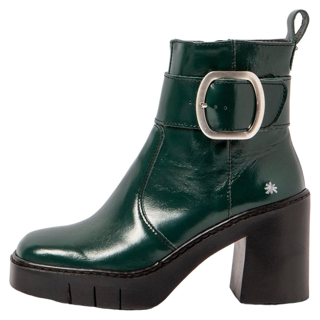 Art Stiefeletten mit Absatz Damen 1979 NAPPA SHINNY JUNGLE/BERNA Farbe Grün