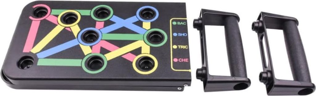 9-in-1 Liegestützbrett für das Home Gym - Ideal für Krafttraining und Muskelaufbau
