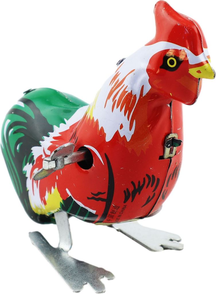 Blechspielzeug - Hahn aus Blech - Blechhahn