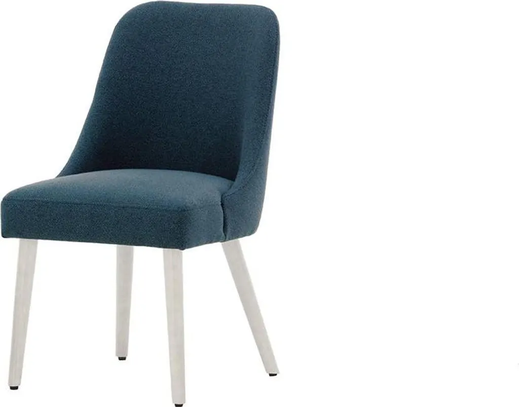 Chaise haute Albion-Metro 74 Blanche avec dossier ergonomique confort