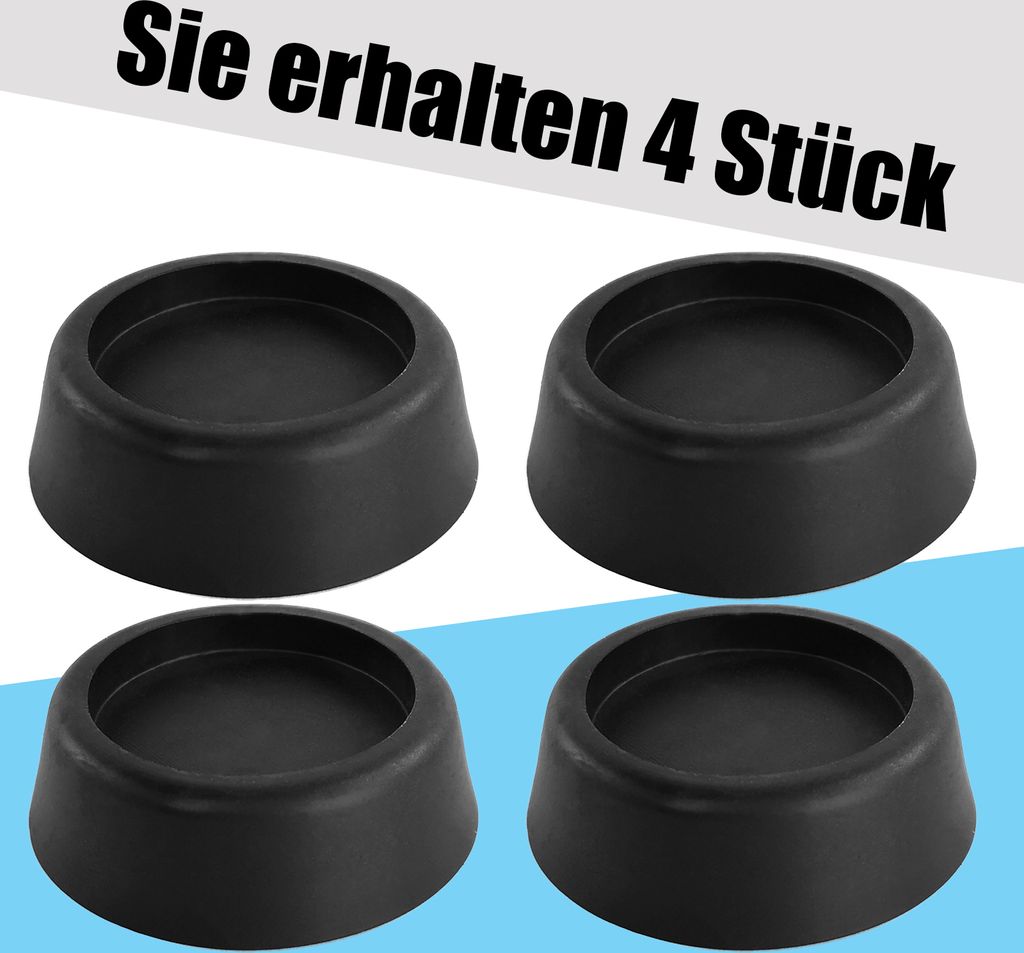 Vibrationsdämpfer 4er Set Waschmaschine Schwingungsdämpfer Produktbild 4