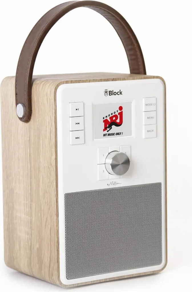 Radio Block eMotion avec DAB+, Bluetooth et Spotify-Connect intégré