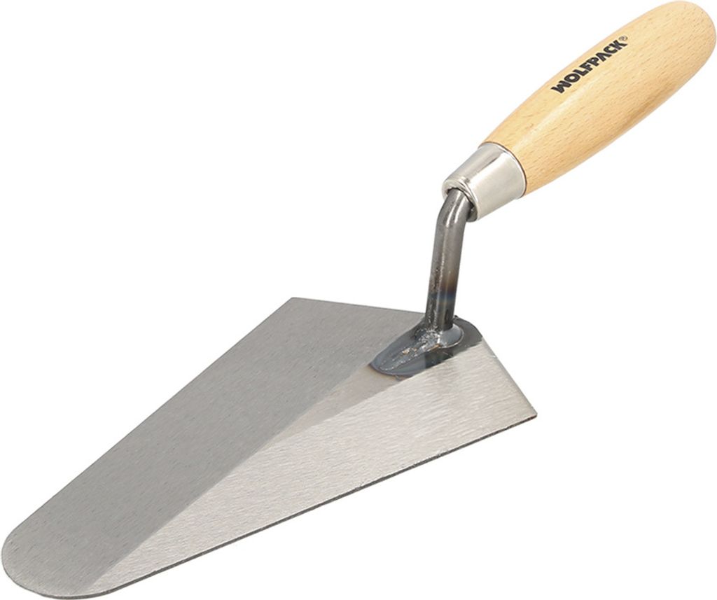 Truelle de maçon avec manche en bois 348 200 mm. Image du produit 