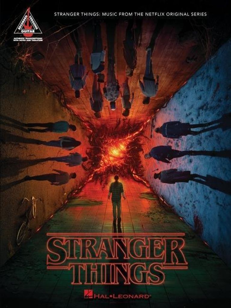 Stranger Things: Musik aus der Netflix-Originalserie, Note für Note für Gitarre transkribiert, in Noten und Tabulatur