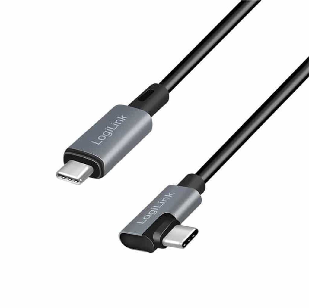 LogiLink CU0182 USB Kabel USB 2.0 1 m USB C Schwarz