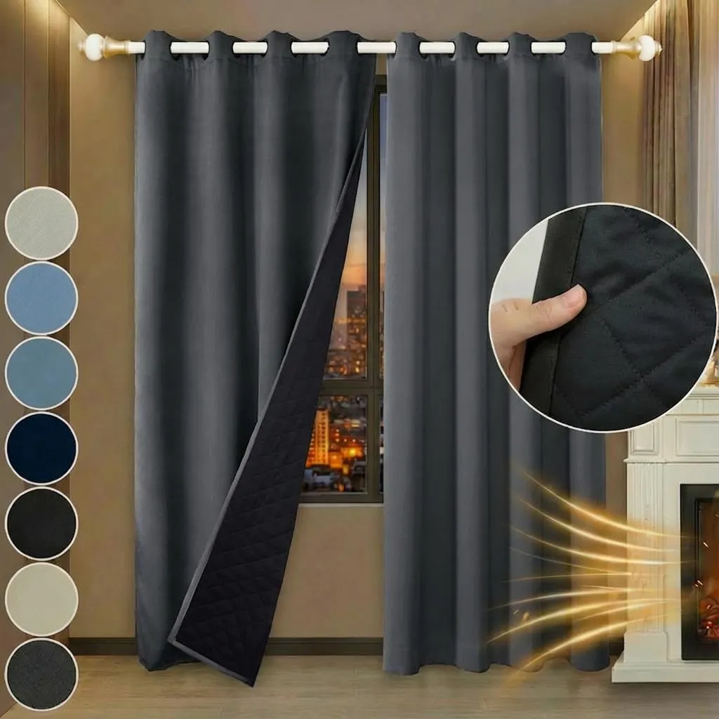 OFFERTA Tenda Oscurante 100% Grigia 132x244cm - Prezzo Shock