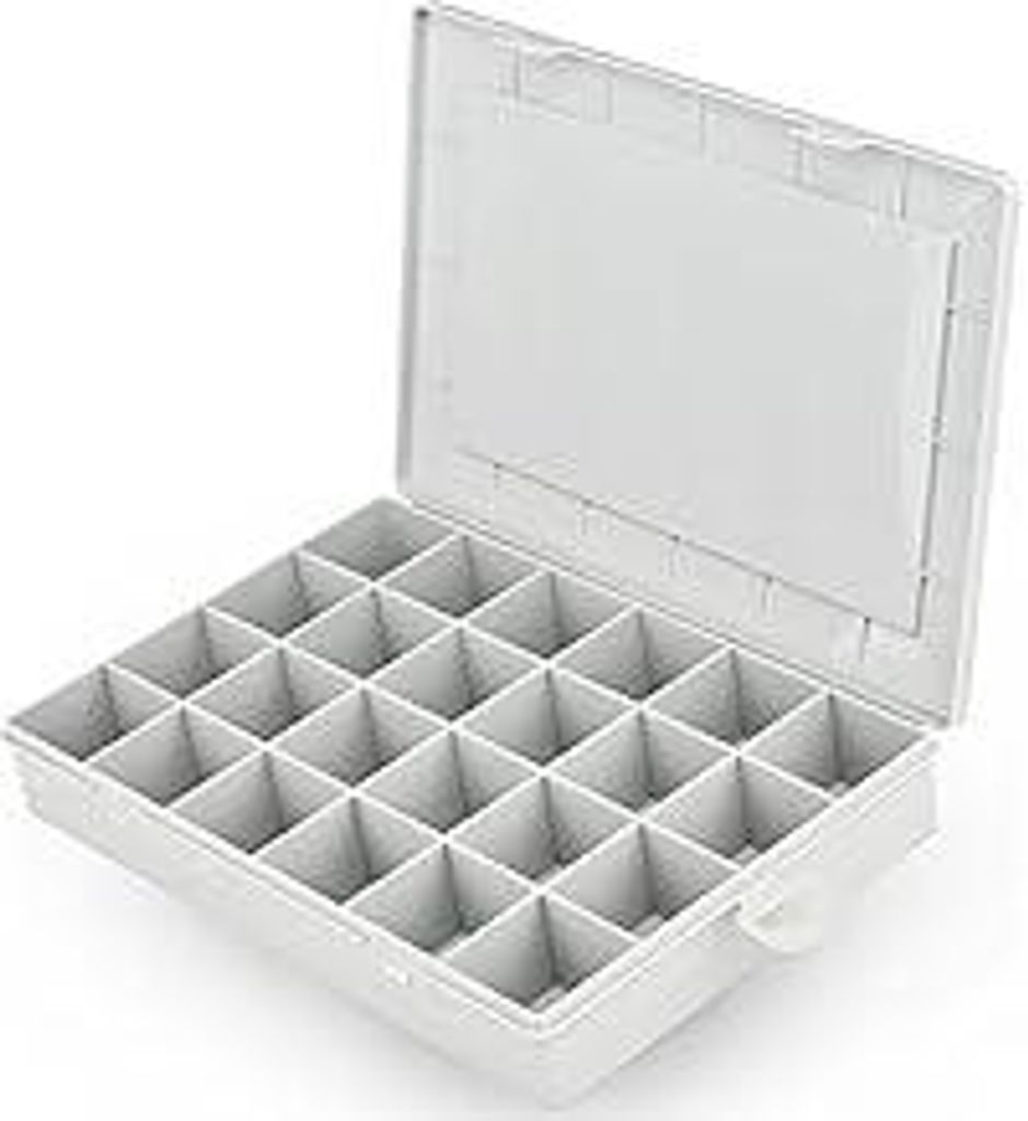 Lockdown Heavy Sortierbox für Kleinteile – Kleinteilemagazin, Sortimentskasten, Werkzeug Organizer – für Werkstatt & Hobby | Schraubenbox, We...