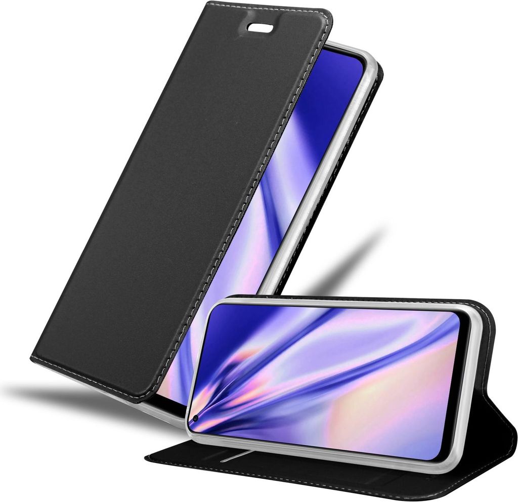 Cadorabo Handyhülle für OnePlus Nord CE 2 5G Schutz Hülle in Schwarz Cover Etui Book Case Booklet