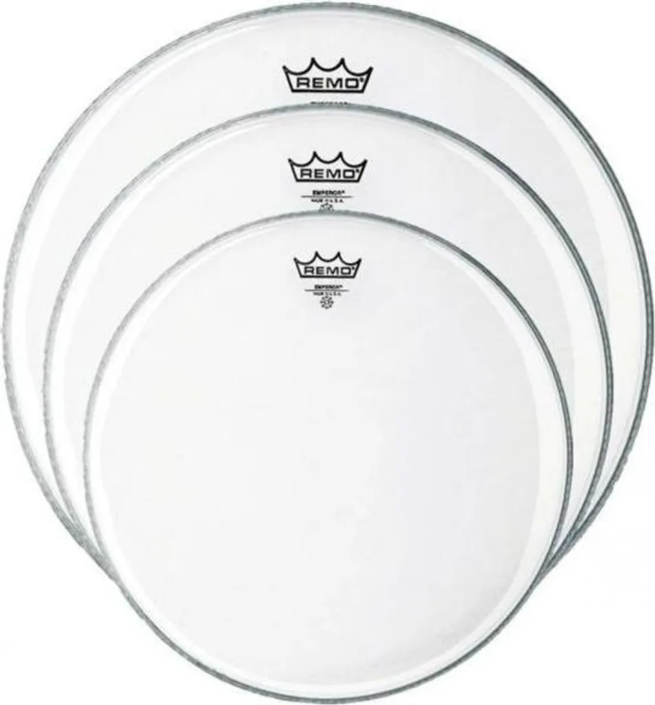 Remo Fellset PP-0250 ProPack Emperor Clear pour batterie acoustique