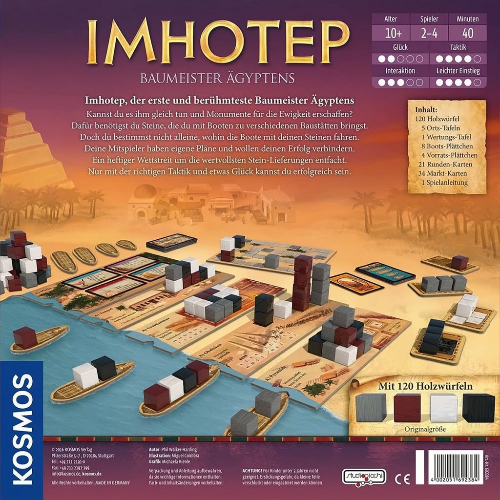 Imhotep - Baumeister Ägyptens Produktbild 2