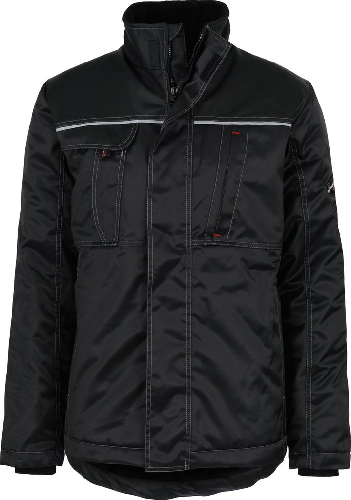 beb HANDWERK Herren Winterjacke INFLAME Baumwollmix Schwarz 52