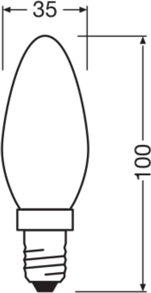 OSRAM 4099854466038 Lampade LED, classica forma a mini Immagine del prodotto 