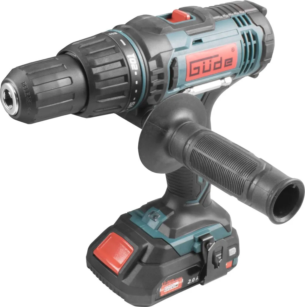 Perceuse sans fil 20V Güde BSB 20-201 24K avec chargeur et accu inclus