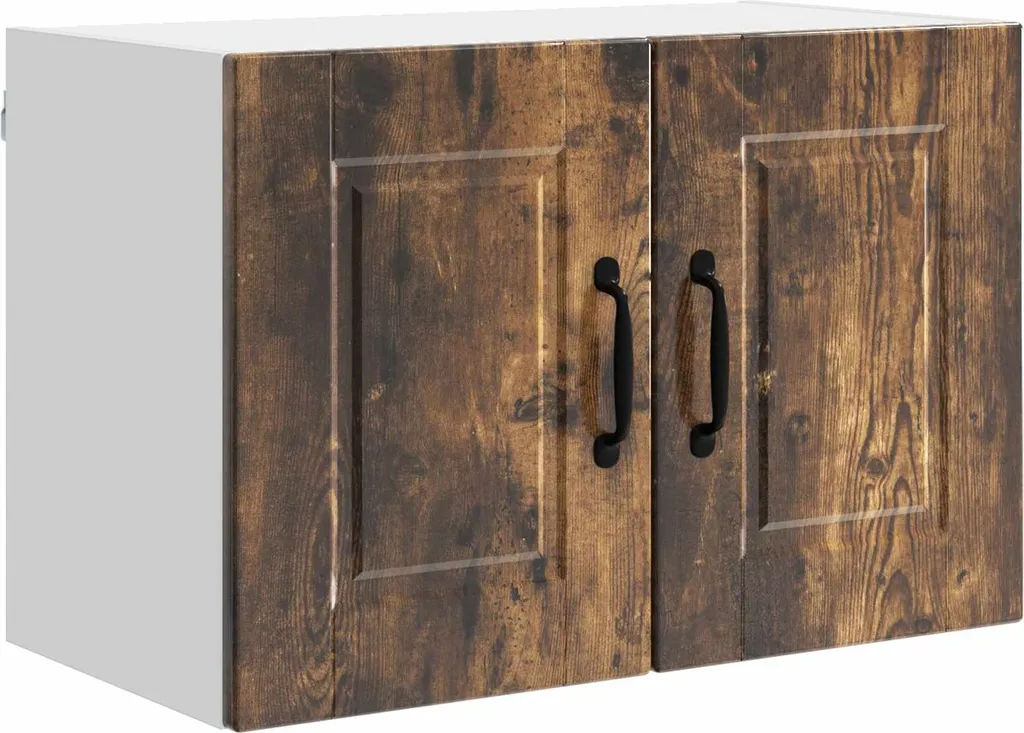 Mobiletto Pensile Cucina SYFAX Rovere Fumé 60cm - Multistrato Premium