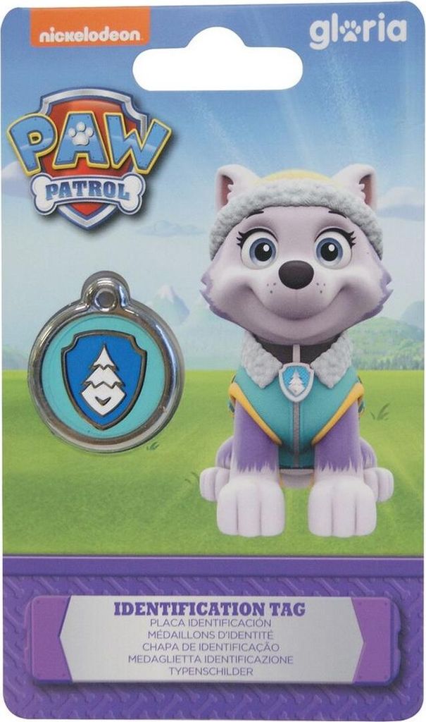 Identifikationsschild für Halsband The Paw Patrol Everest M