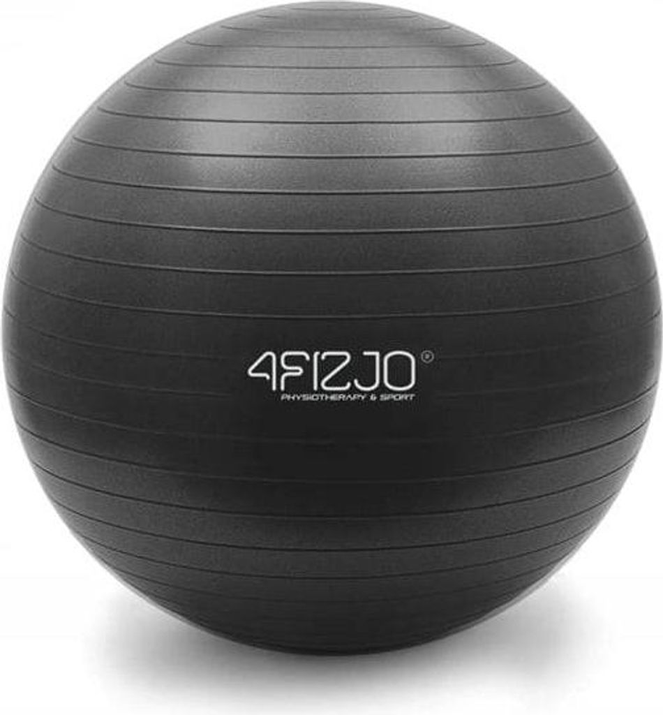 Nafukovací Gymnastický Míč 65 Cm - Černý Obrázek produktu 