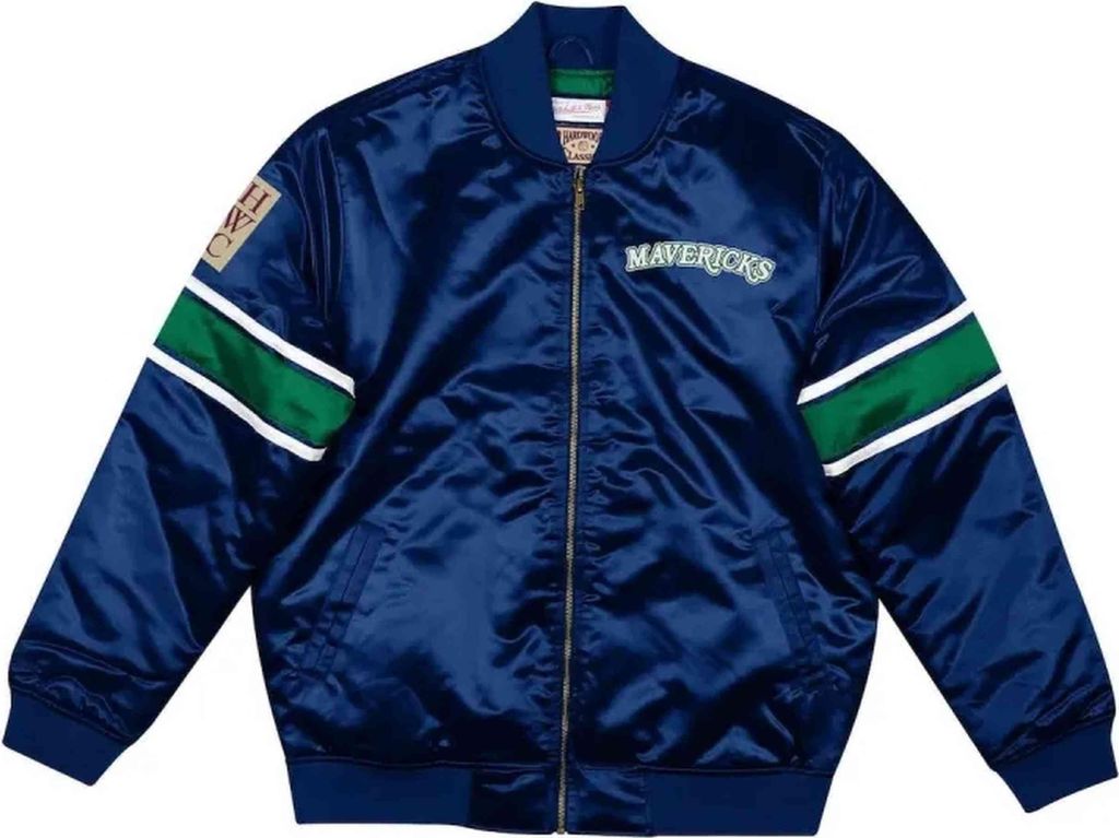 Jacke Mitchell & Ness STJKAJ19036-DMANAVY für Herren
