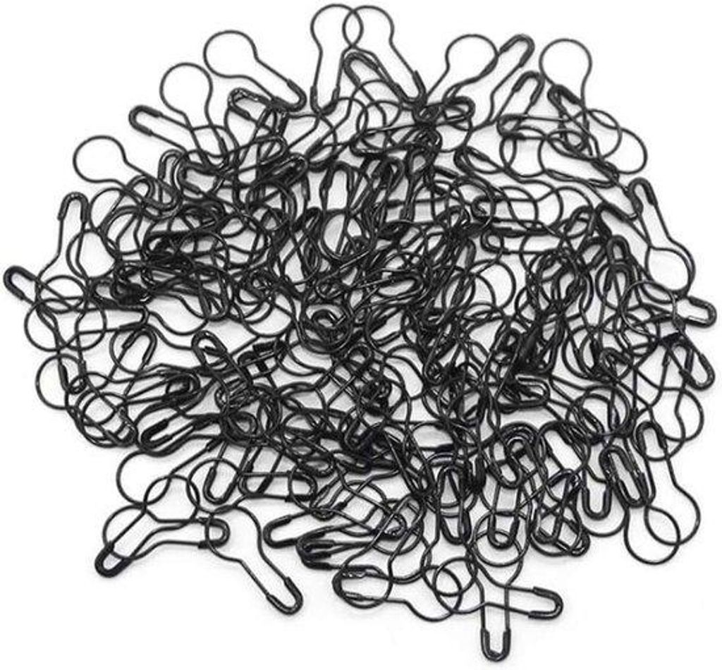 1000 Stks 2,1 cm (0,9 Zoll) Kleine Sicherheitsnadeln Draadnadeln Craft-Lichtbogen-Nadeln Metallische Kugelnadeln Kleidungsklettchen für Handgefert...
