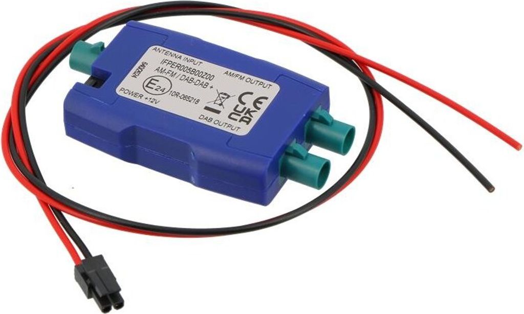 DAB+ Antennensplitter Adapter für aktive oder passive PKW Antennen