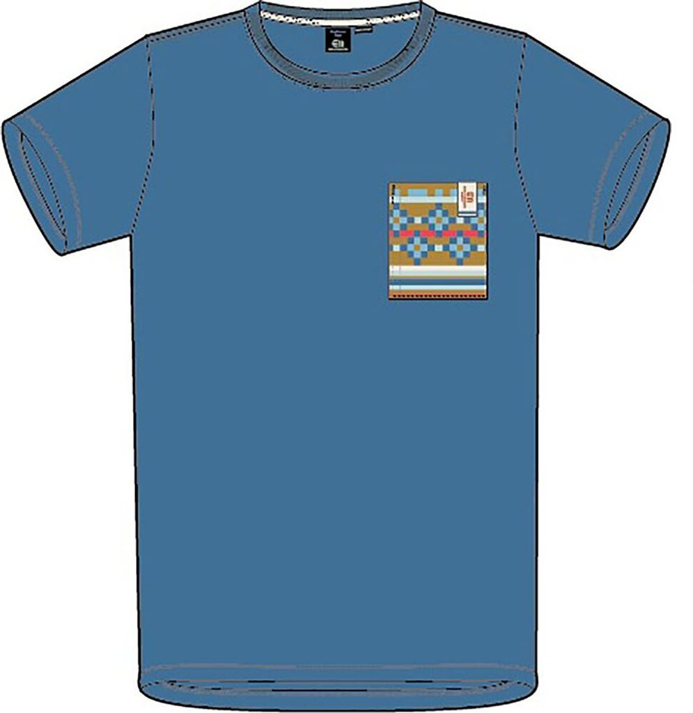 Elevenate Marea Kurzarm-t-shirt Blau XL Mann Blau XL