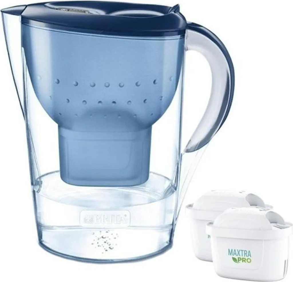 Carafe Brita Marella XL Bleue 3,5L avec Indicateur de Filtre Intelligent