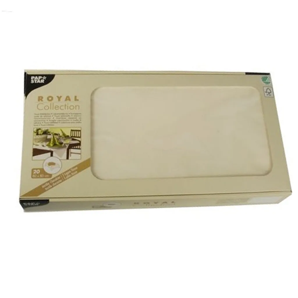 Papstar Soft Selection – 20 Copricoperte In Tessuto Non Tessato, Verde Scuro, 80x80 Cm, Impermeabili E Riciclabili - 2