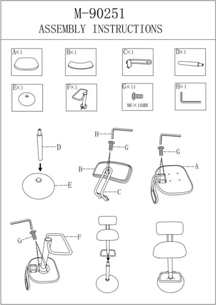 Aménagez votre Coin Repas avec ces Tabourets de Bar en Métal 2pcs - 10