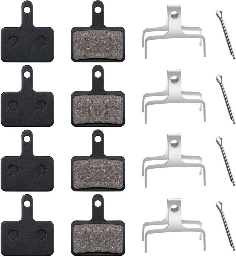 4Paar B01S Fahrrad bremsbeläge/Scheibenbremsbeläge Fahrradbremsen Schwarz Scheibenbremse Fahrrad Bike Beläge Brake Pads für M315, M355, M515