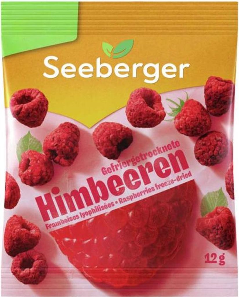 Seeberger Gefriergetrocknete Himbeeren 12g Produktbild 