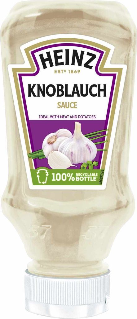 HEINZ 3368058001 HEINZ Knoblauchsauce  220,0 ml, 1 St. Image du produit 