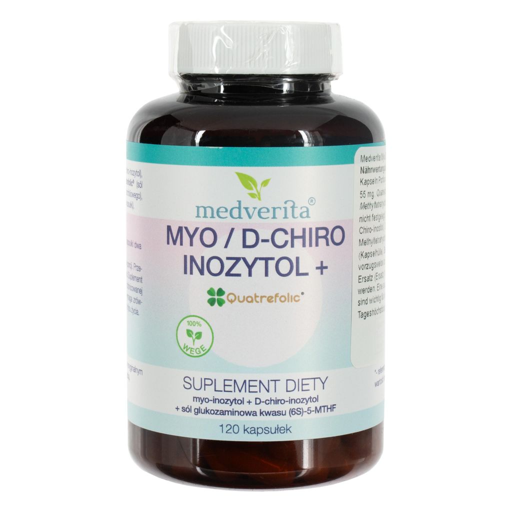 Medverita Myo/D-chiro-inositolo 120 capsule Immagine del prodotto 