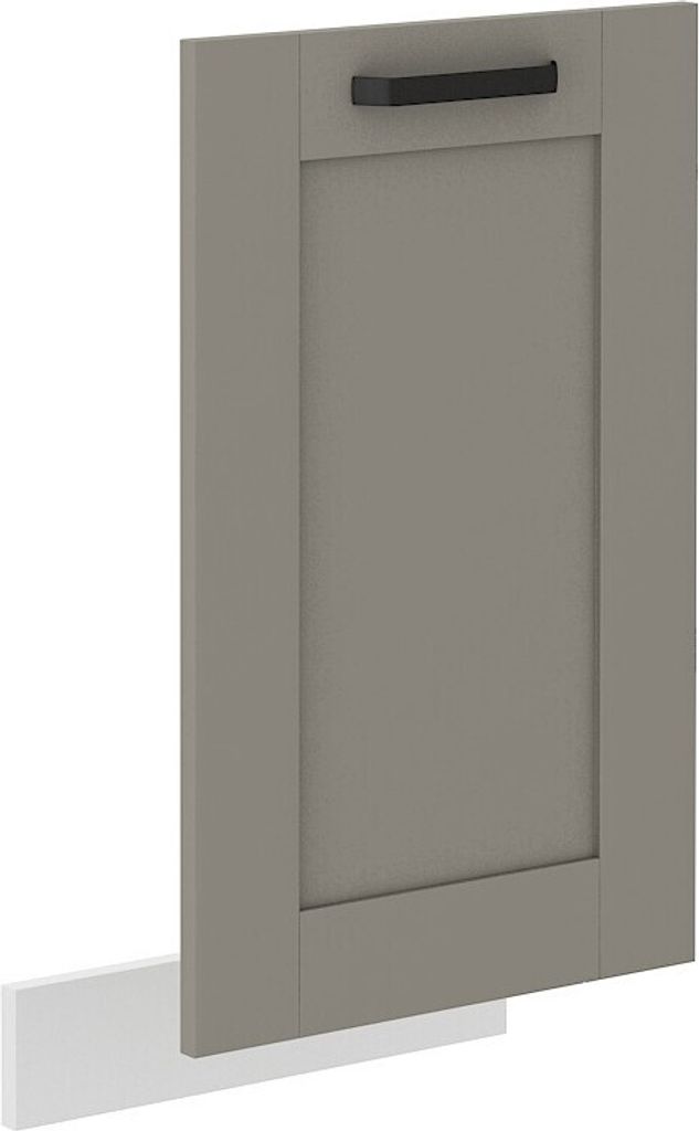 Tür für Einbau-Geschirrspüler LAILI – 713x446 mm, hellgrau / weiß