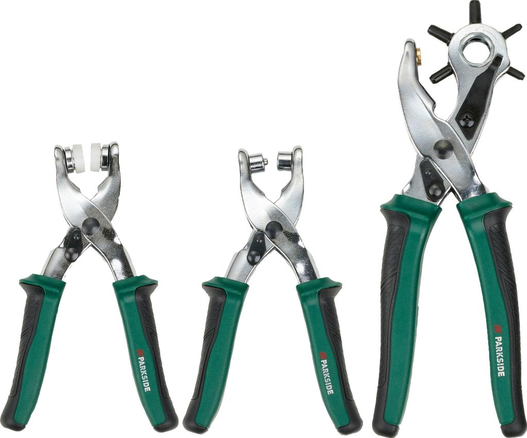 PARKSIDE® Loch- und Ösenzangen-Set Produktbild 