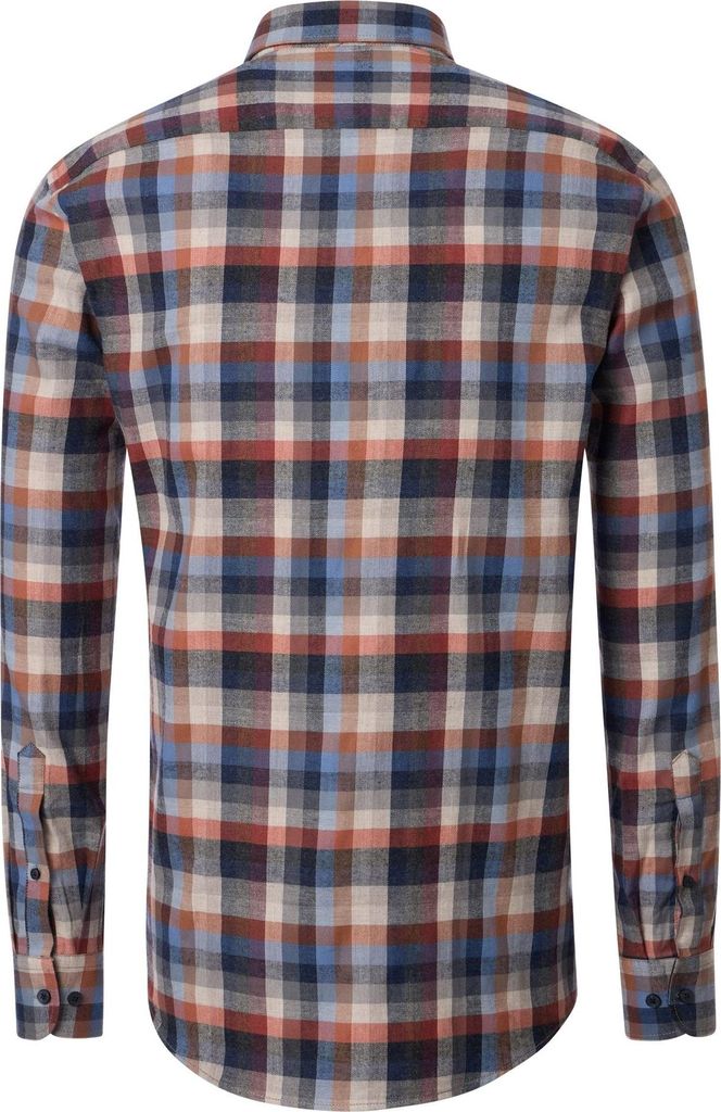 CASAMODA - Flanellhemd (454488100), Größe:4XL, Farbe:Anthrazit (750)