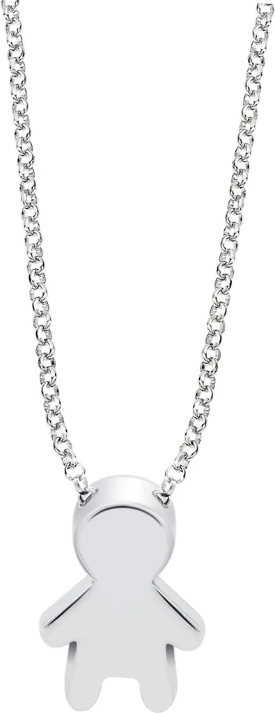 Collier en Argent 925 Massif Lotus Silver Mothers Love Longueur 42cm