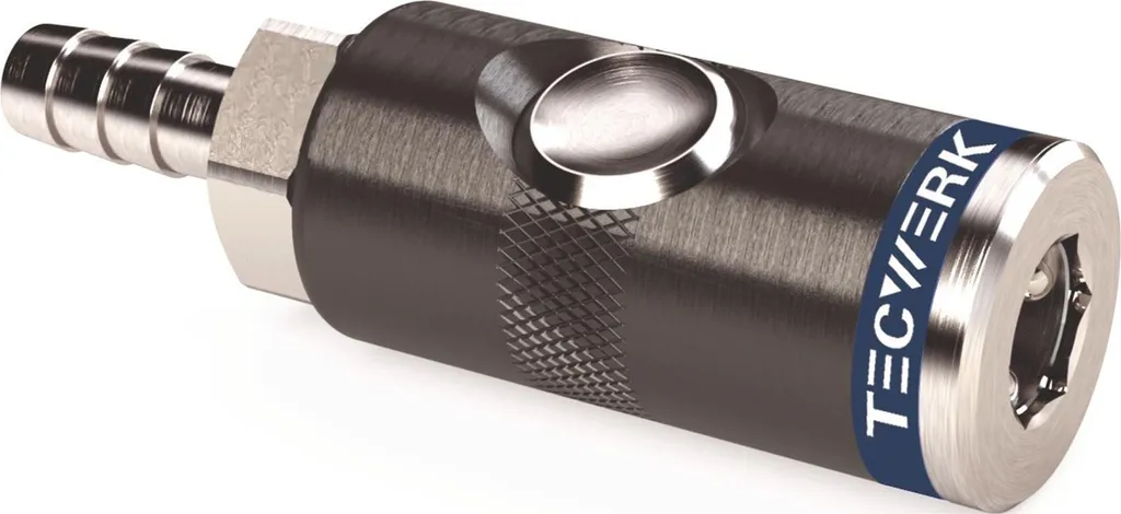 Giunto Rapido Aria Compressa DN 7,4 | Sicurezza Pulsante Alluminio NBR