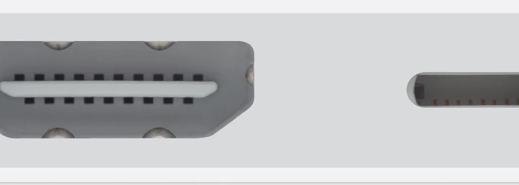 Hub USB-C Apple MW2P3ZM/A Blanc - Transfert Rapide et Design Compact