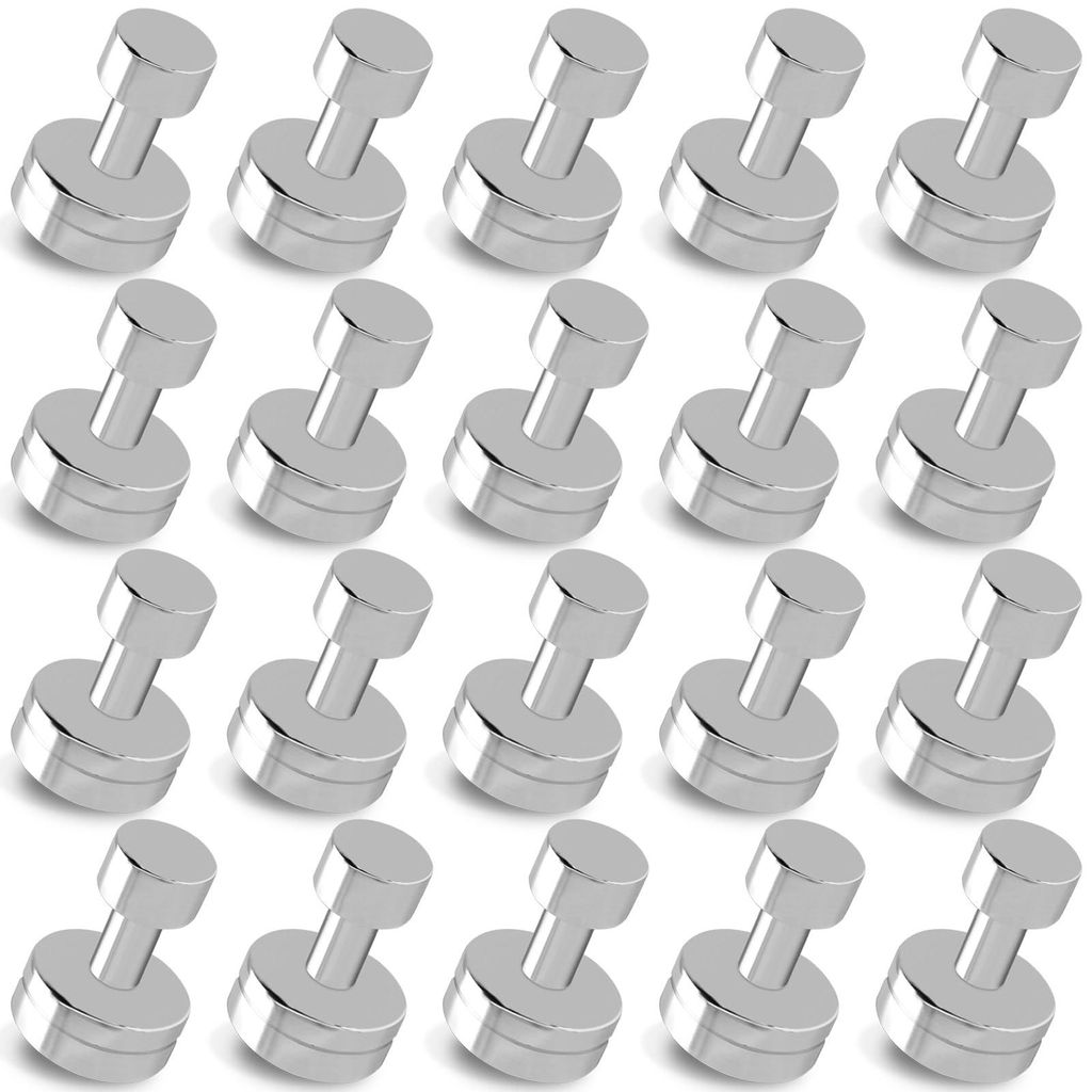 Starke Magnete, 20 Magnete für Magnettafeln, Kühlschränke, Büros und Schulen.