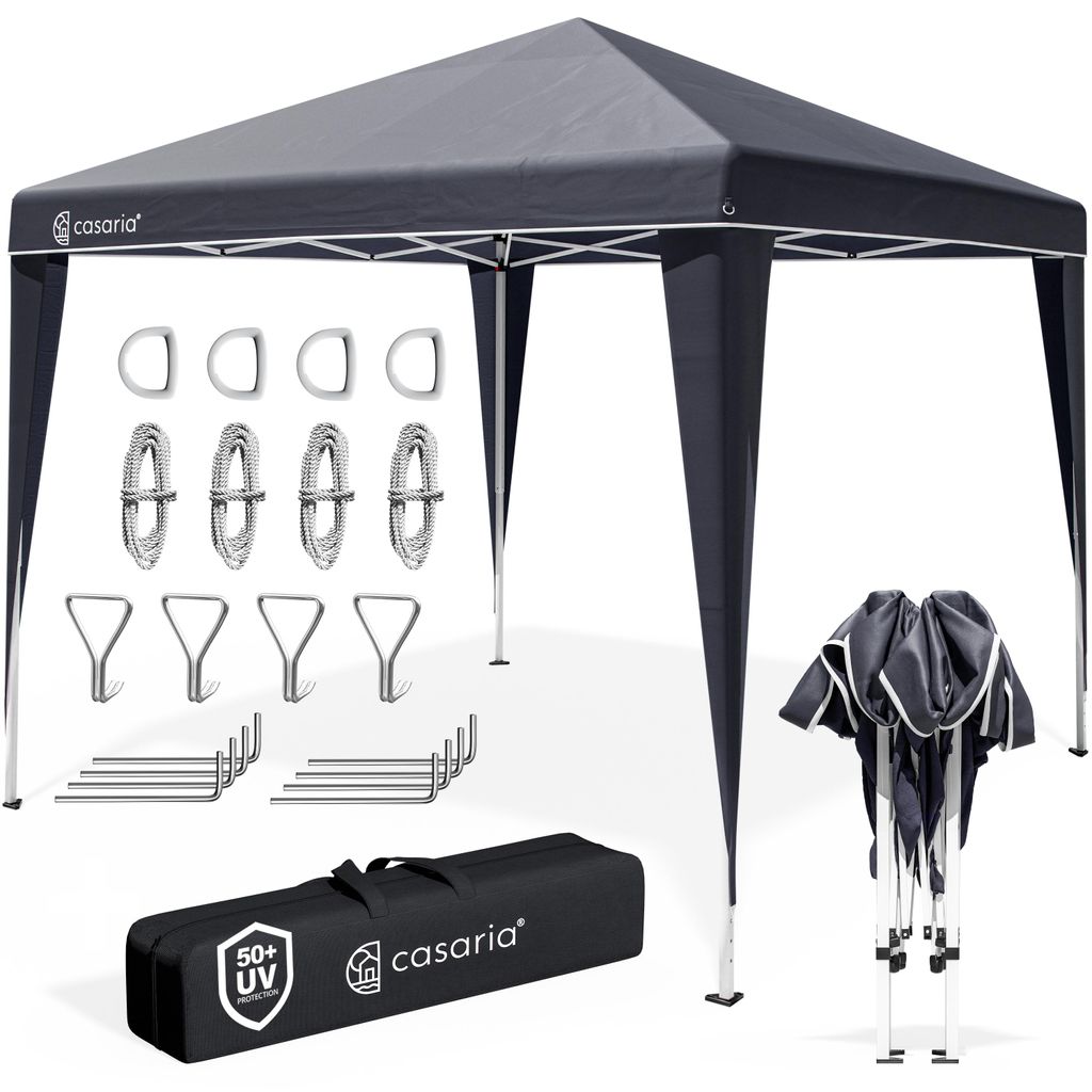 CASARIA Pavillon Capri 3x3m Pop-up Anthrazit Produktbild 