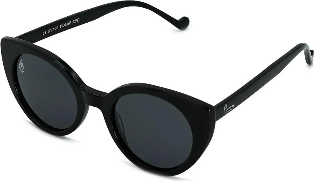 Lunettes de soleil polarisées PHIERES Proudlyph Noir fumé style élégant