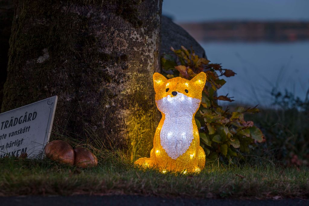 Fuchs, kalt weiße Acryl - 32 Konstsmide LED