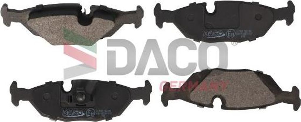 DACO Germany 321509 Bremsbelagsatz, Scheibenbremse OE 34211158912 kompatibel mit 3er E30